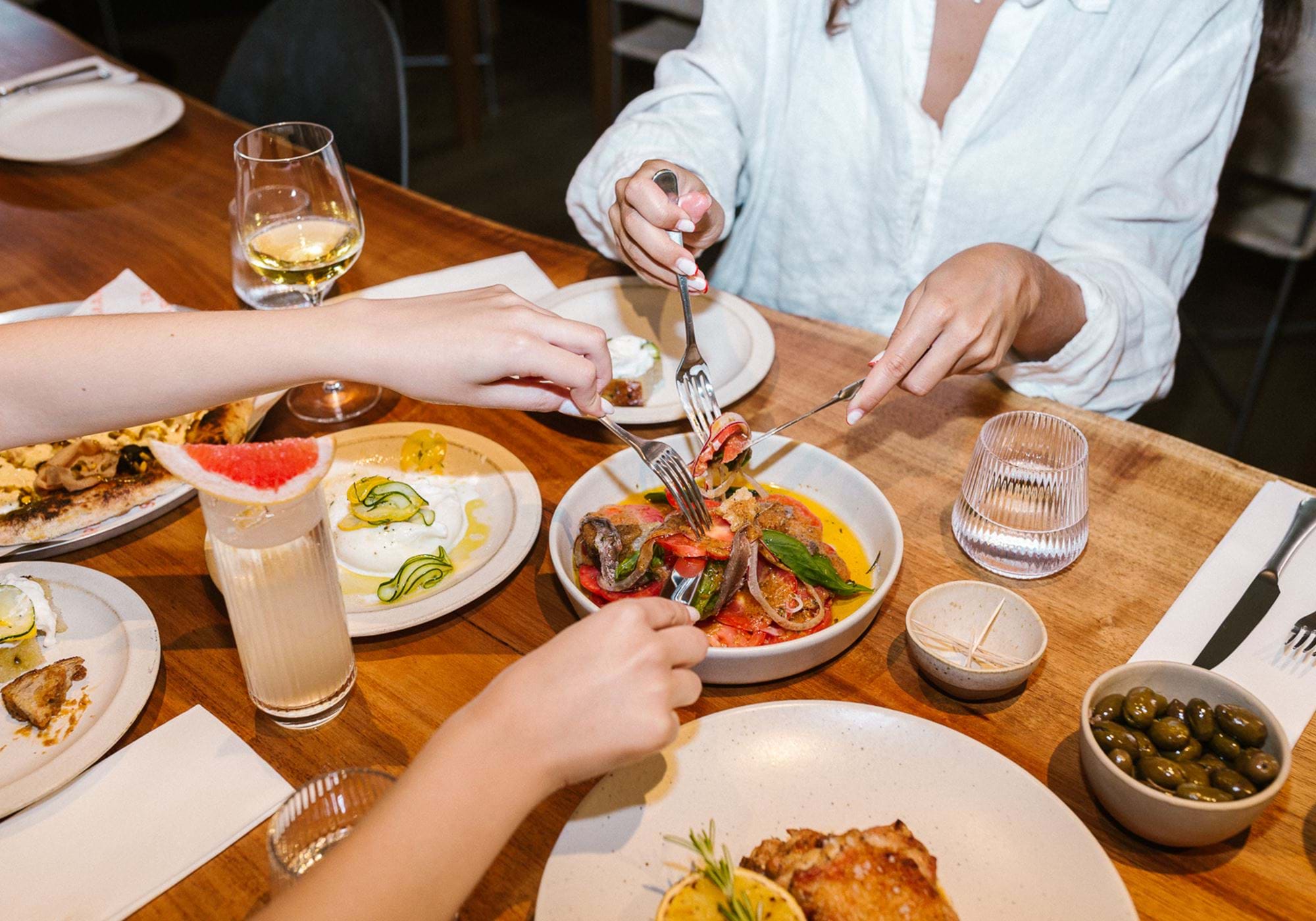 A dining destination.