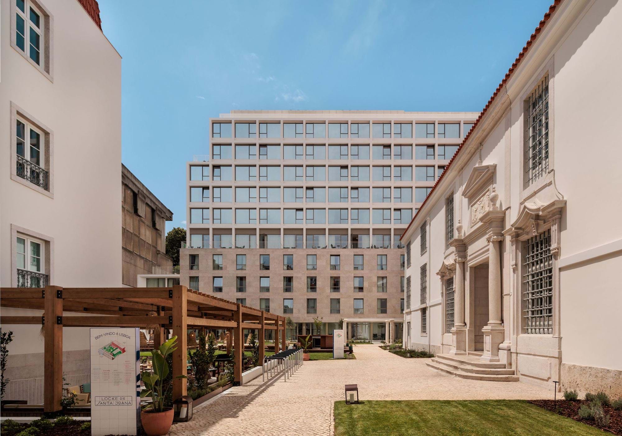 Modern and architectural.